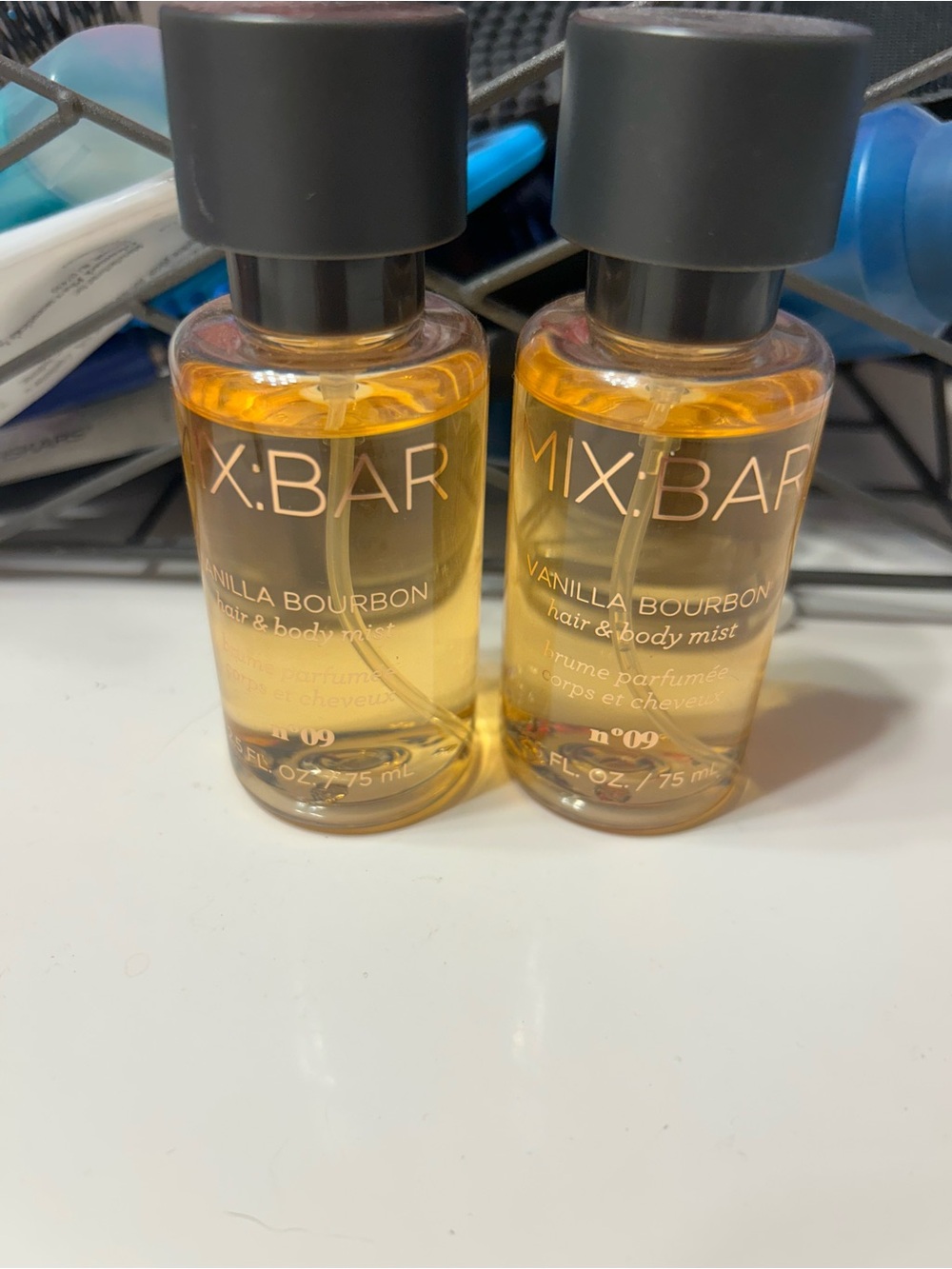 The Mix:Bar Vanilla Bourbon Hair & Body Mist — Amber